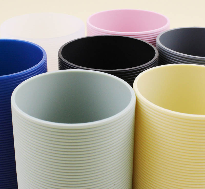 silicone sleeve for glass bottle